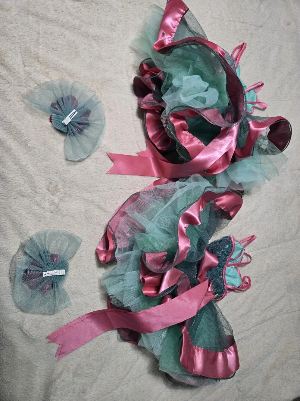 Set of 2 Weissman Fairy Dance Costumes Christmas Nutcracker Sugar Plum, both XSC